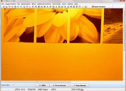 Image editing software